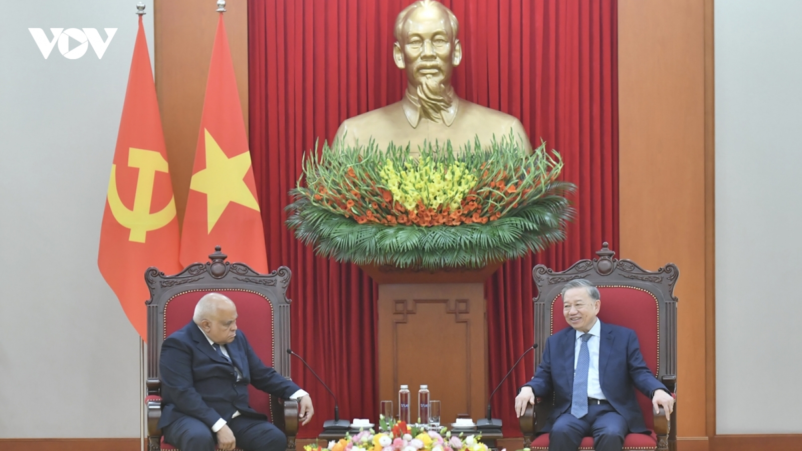 Tổng Bí thư Tô Lâm tiếp Đại sứ Cuba