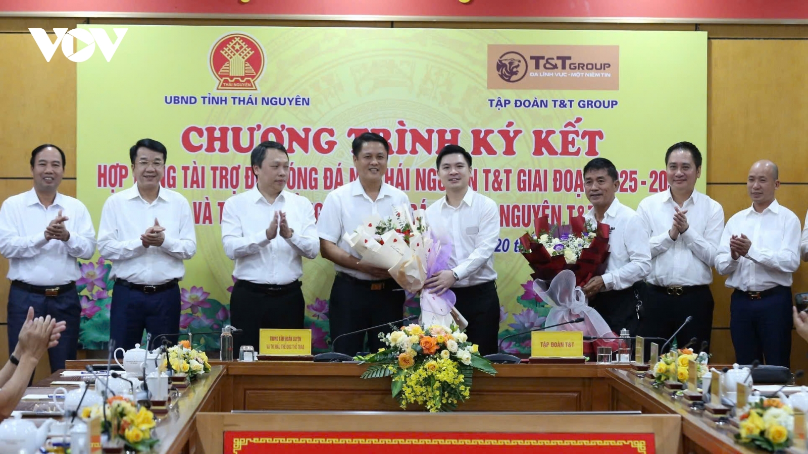 Tập đoàn T&T Group tiếp tục tài trợ cho bóng đá nữ Thái Nguyên