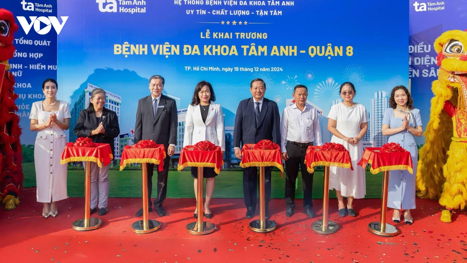 Bệnh viện Đa khoa Tâm Anh khai trương bệnh viện đa khoa hiện đại tại Quận 8