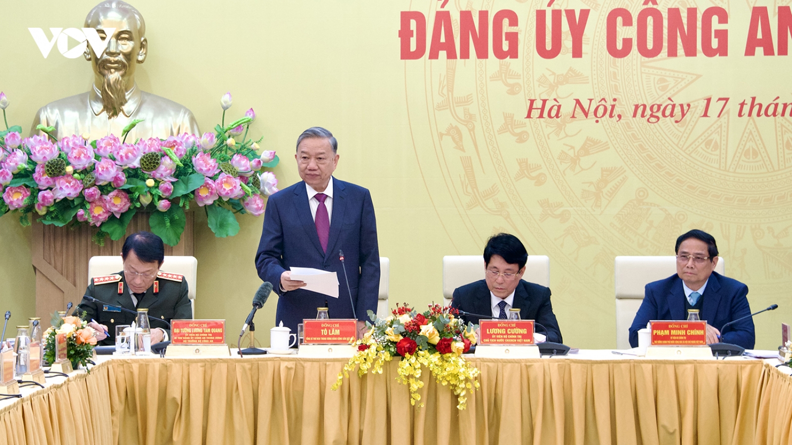 Tổng Bí thư Tô Lâm dự và chỉ đạo tại Hội nghị Đảng ủy Công an Trung ương 2024