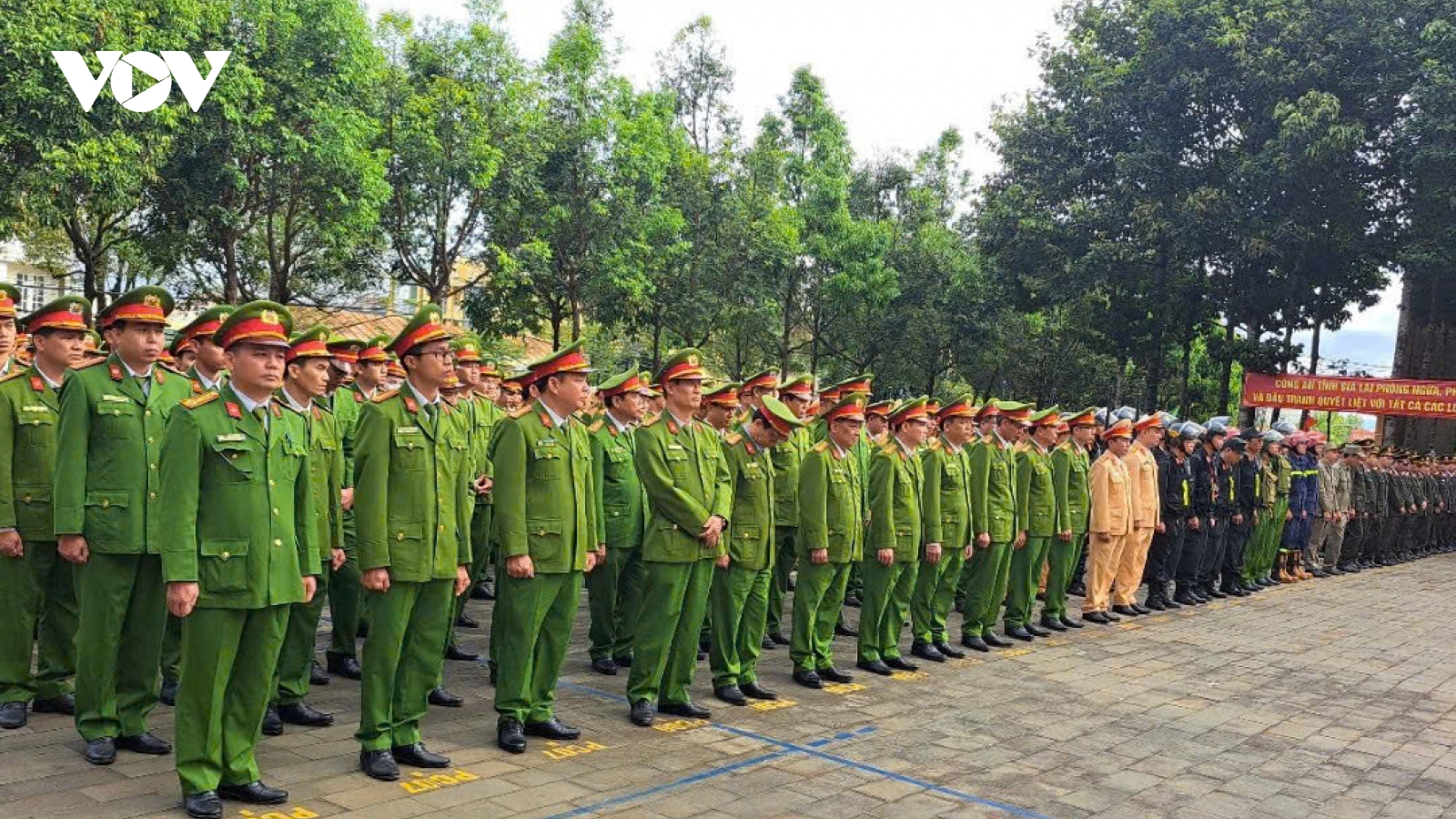 Công an Gia Lai, Đắk Lắk ra quân trấn áp tội phạm dịp Tết Nguyên đán