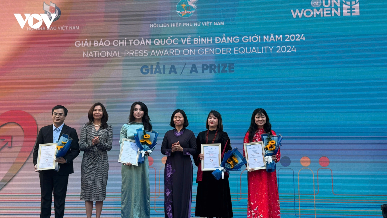 Đài TNVN giành giải A và C, giải Báo chí toàn quốc về Bình đẳng giới 2024