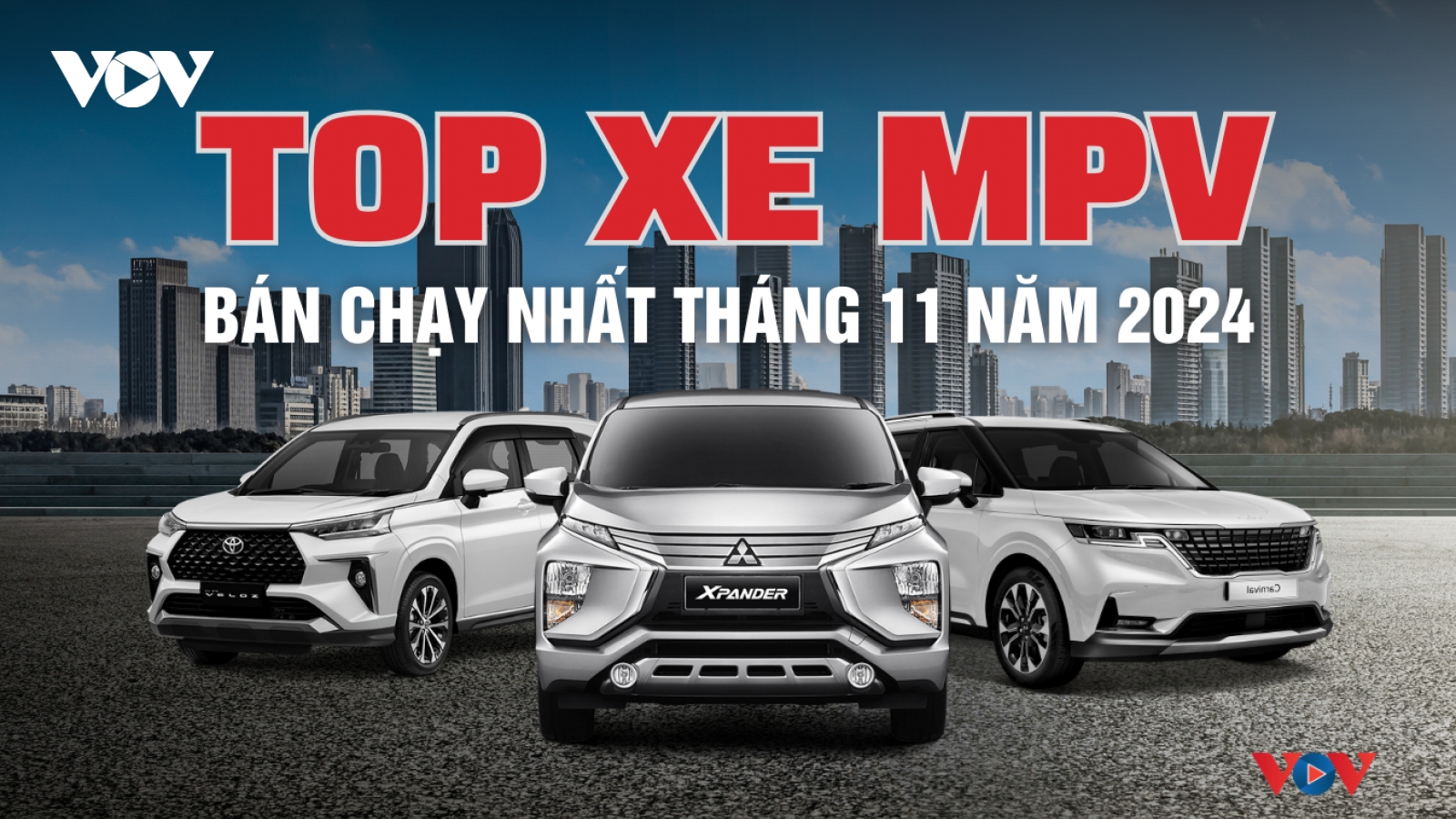 Top MPV bán chạy nhất tháng 11/2024: Mitsubishi Xpander vẫn bỏ xa các đối thủ