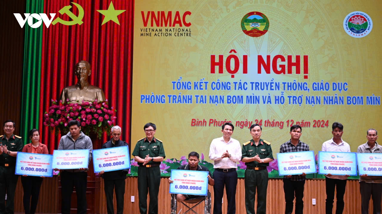 Hơn 30% diện tích đất ở Bình Phước ô nhiễm bom mìn
