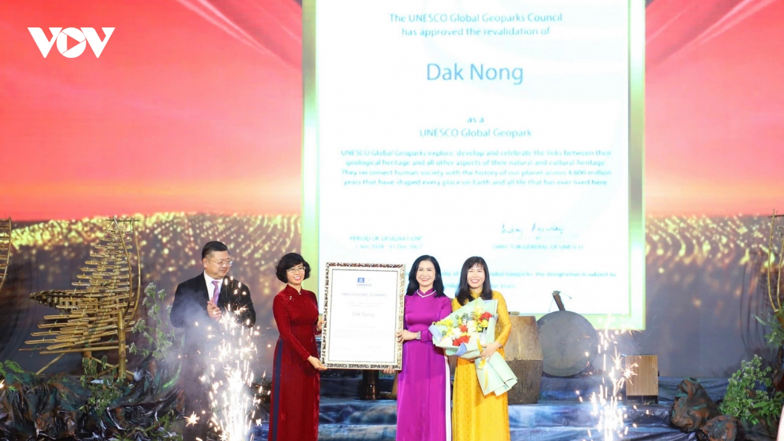 Đắk Nông đón nhận danh hiệu Công viên địa chất toàn cầu UNESCO lần thứ 2