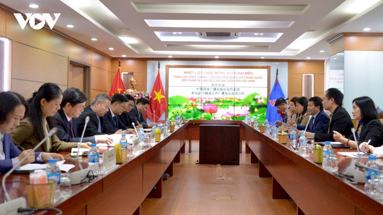 VOV và Tổng cục Phát thanh - Truyền hình Trung Quốc tăng cường hợp tác