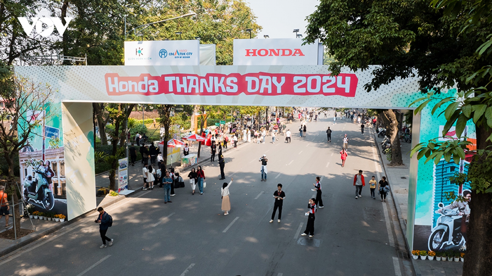 Honda Thanks Day 2024 - Sự kiện văn hóa thú vị tại phố đi bộ Hà Nội