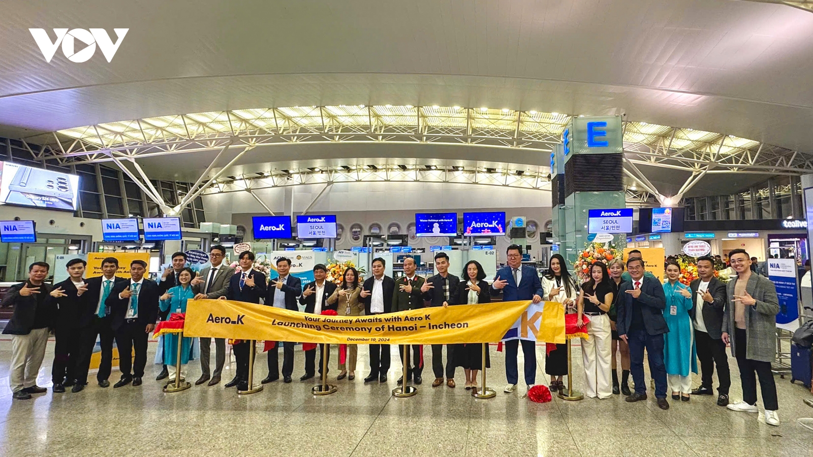 Aero-K Airlines chính thức khai thác đường bay Hà Nội – Incheon (Hàn Quốc)