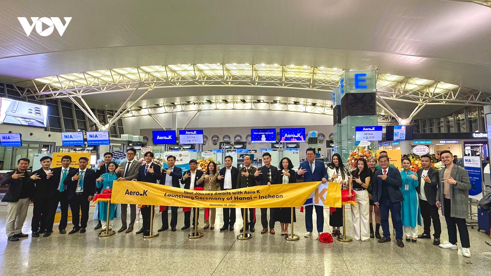Aero-K Airlines chính thức khai thác đường bay Hà Nội – Incheon (Hàn Quốc)