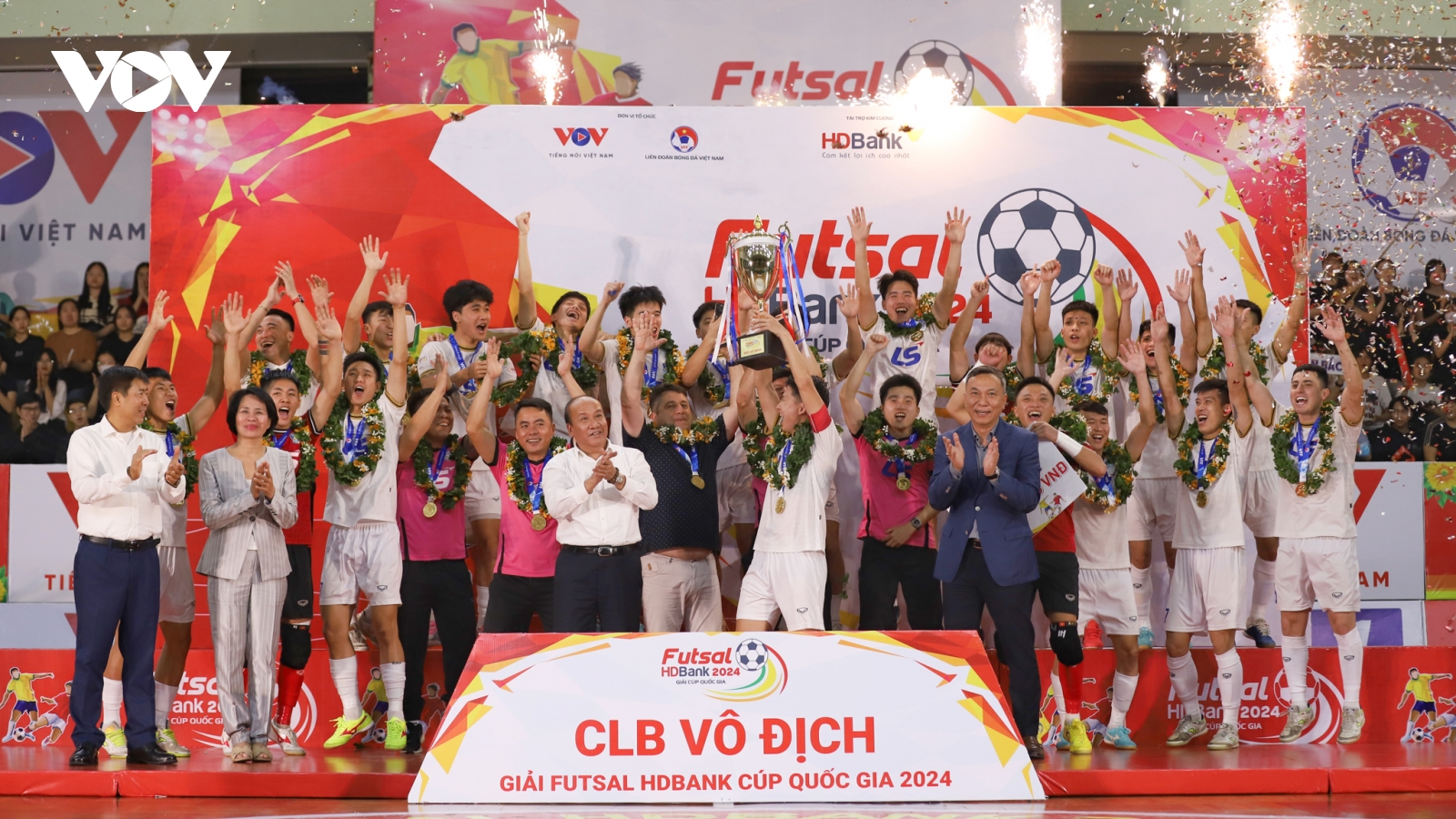 Thái Sơn Bắc vô địch giải Futsal HDBank Cúp Quốc gia 2024