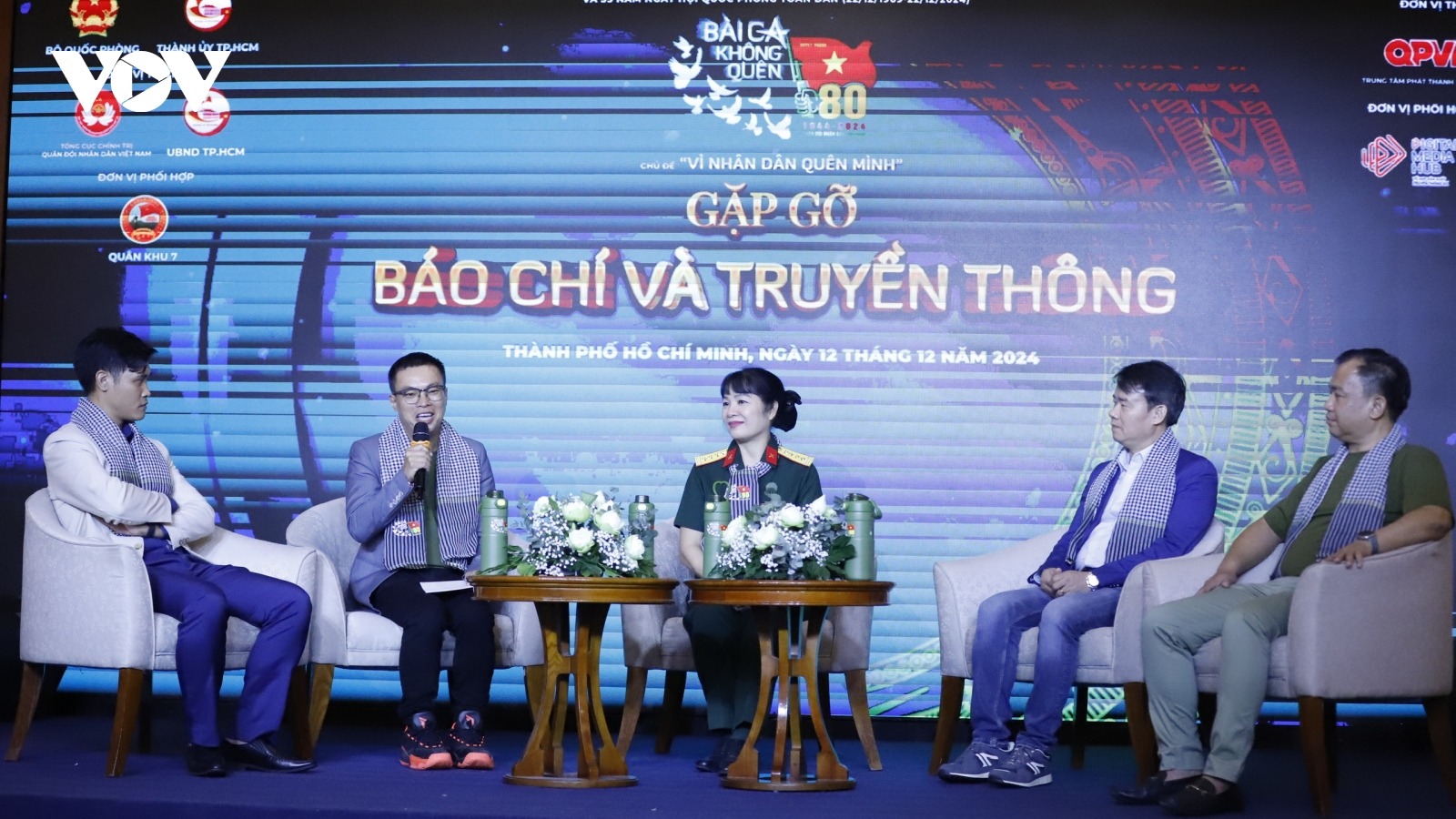 Lần đầu tiên chương trình "Bài ca không quên" được tổ chức tại TP.HCM