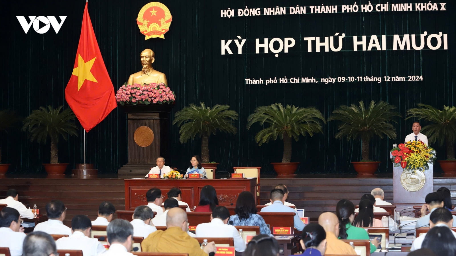HĐND TP.HCM khai mạc kỳ họp thường lệ cuối năm