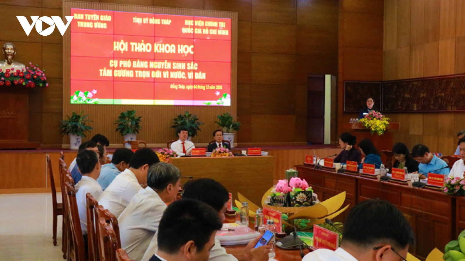 Hội thảo “Cụ Phó bảng Nguyễn Sinh Sắc - tấm gương trọn đời vì nước, vì dân"