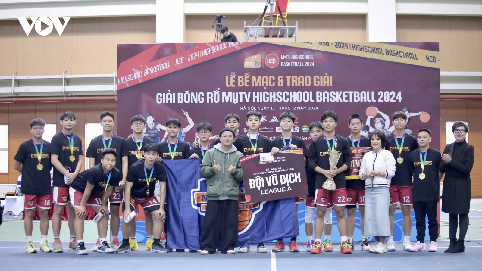 Bế mạc giải bóng rổ MyTV Highschool Basketball 2024