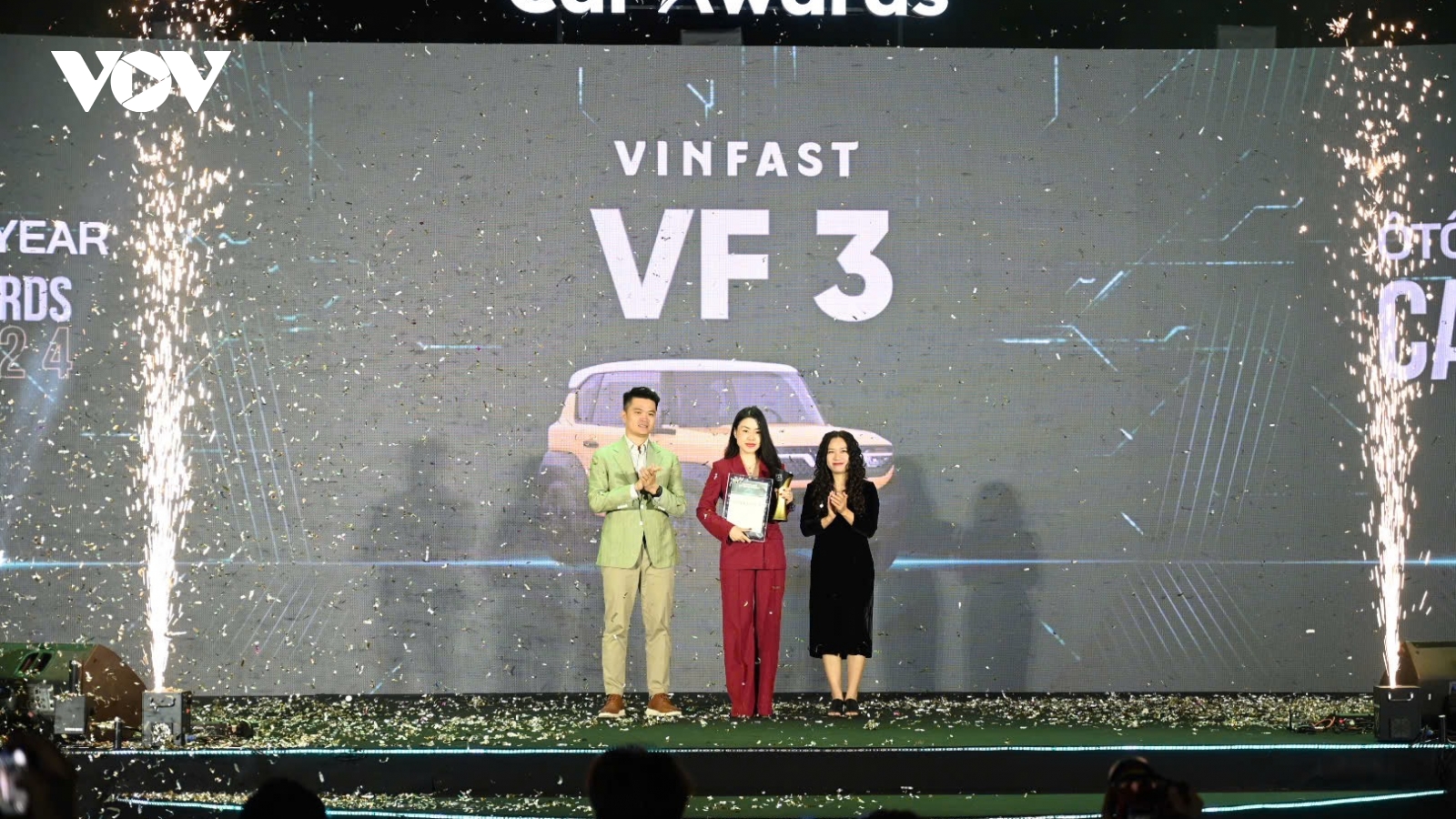 VinFast VF 3 giành giải Xe của năm tại Car Awards 2024