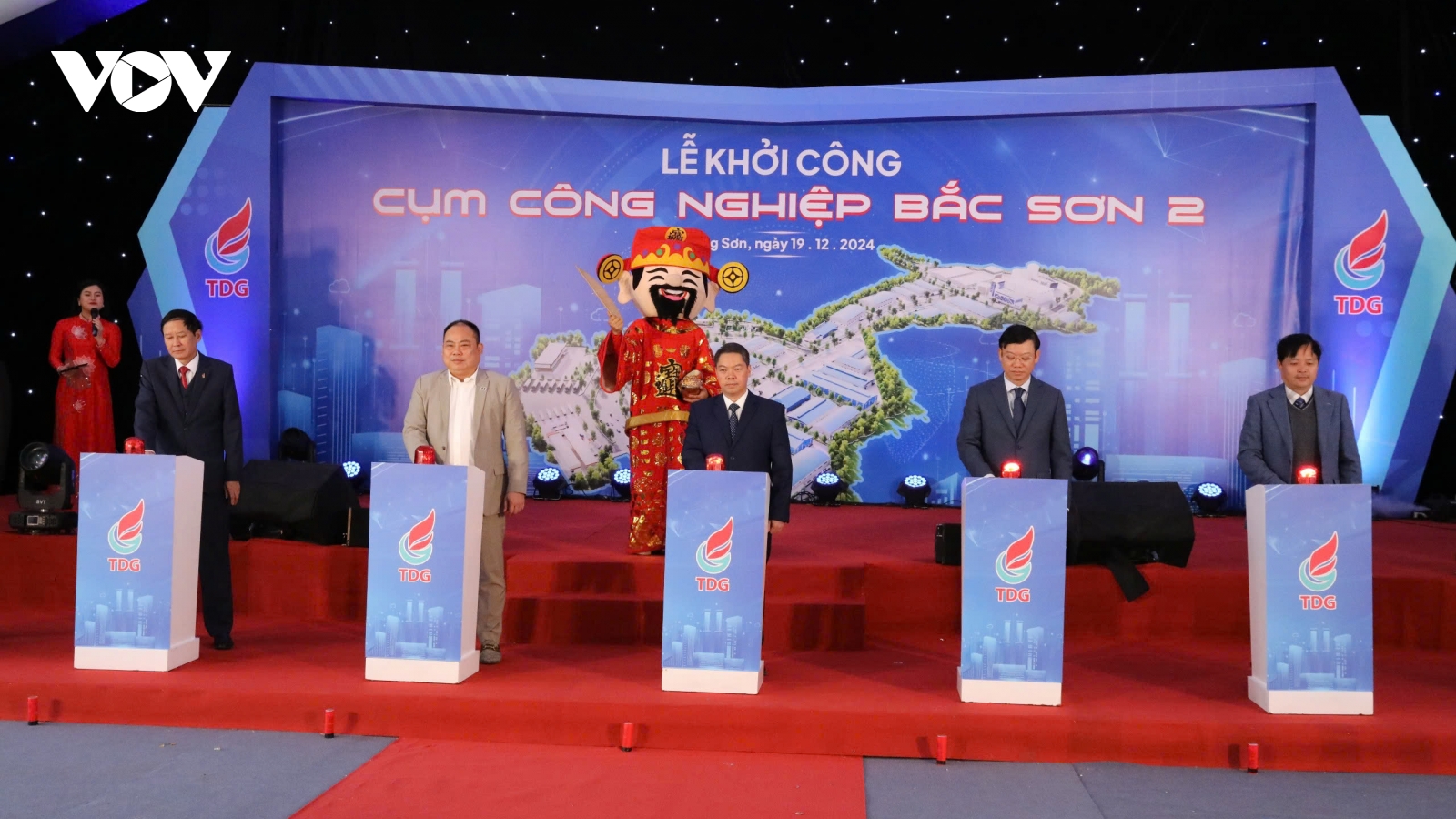 Lạng Sơn khởi công Cụm công nghiệp Bắc Sơn 2