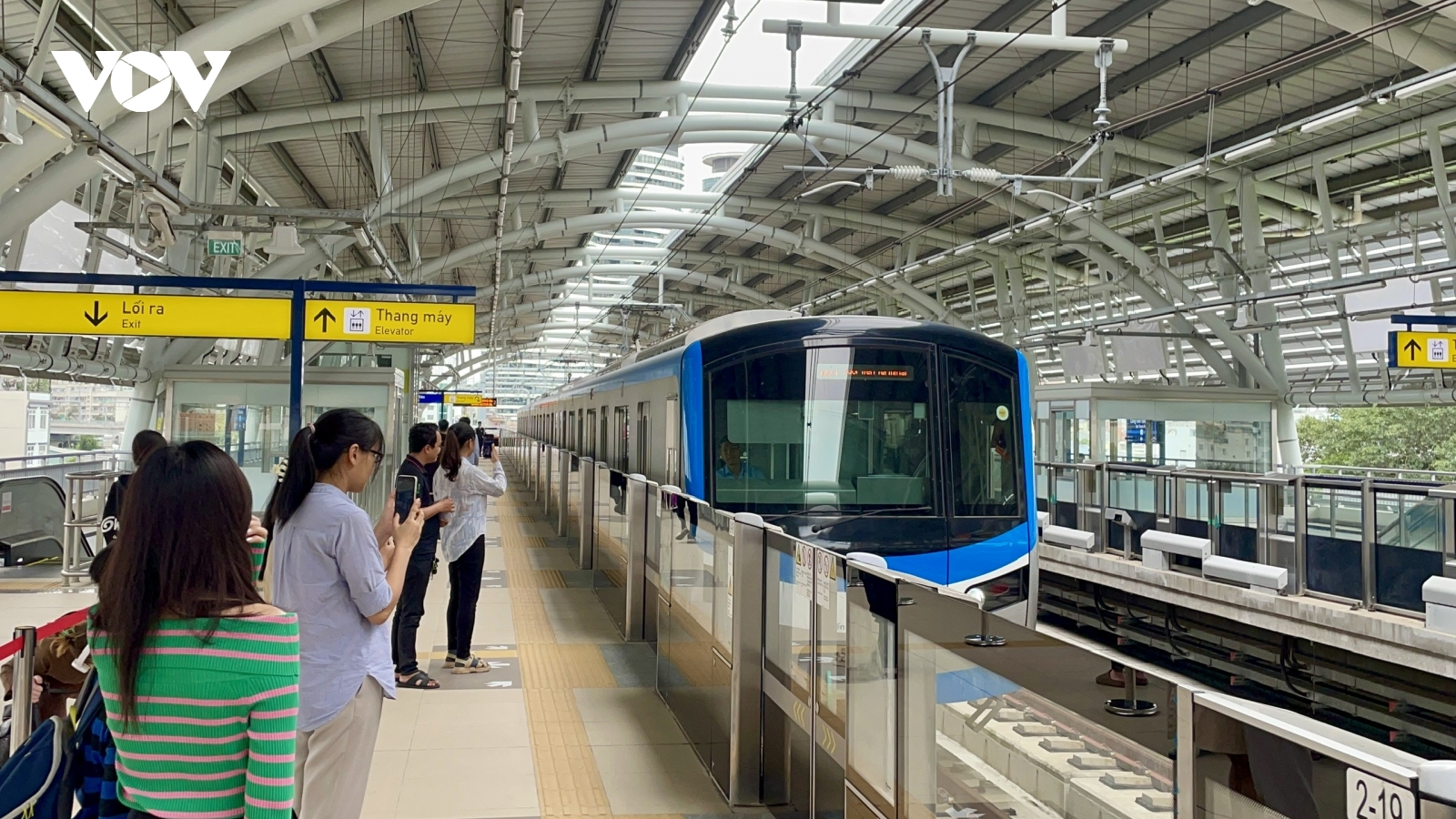 Metro 1 của TP.HCM đã đón hơn nửa triệu lượt khách