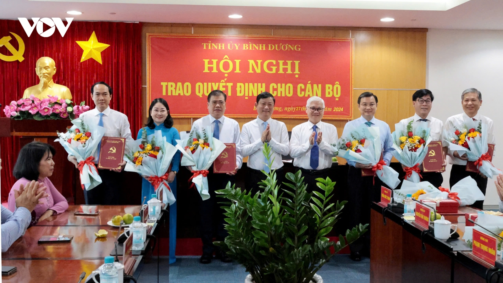 Bình Dương điều động, bổ nhiệm nhiều cán bộ chủ chốt
