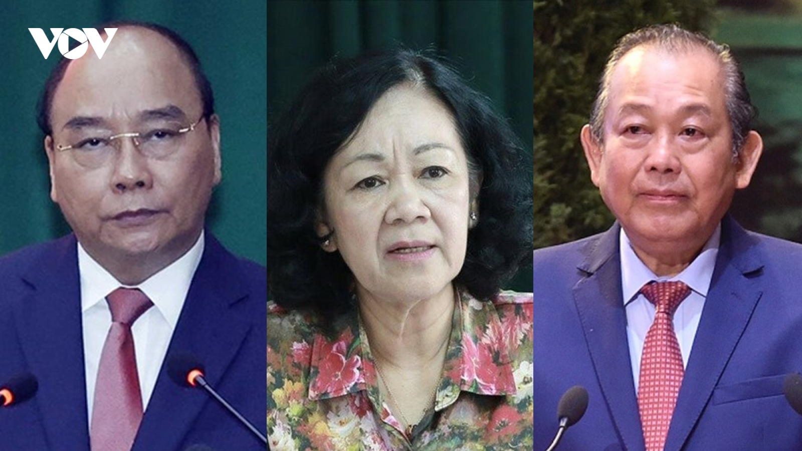 Bộ Chính trị cảnh cáo ông Nguyễn Xuân Phúc, Trương Hoà Bình; khiển trách bà Trương Thị Mai