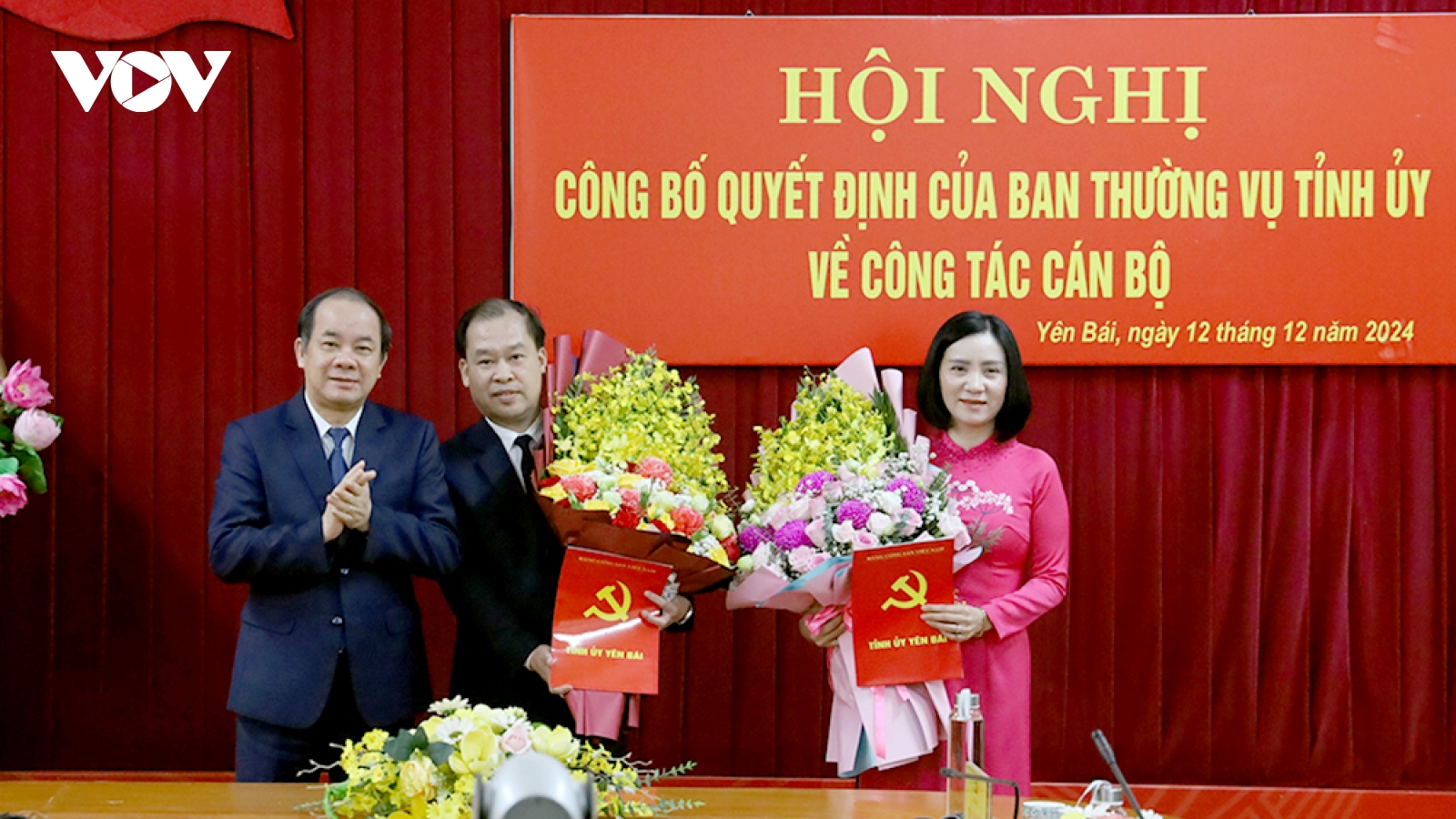 Yên Bái điều động, bổ nhiệm nhiều cán bộ chủ chốt
