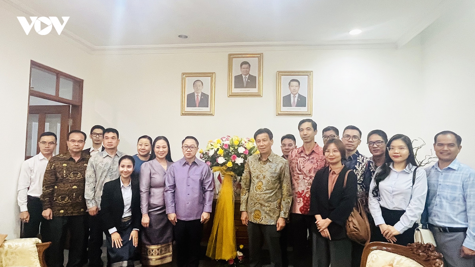 Đại sứ quán Việt Nam chúc mừng Quốc khánh Lào
