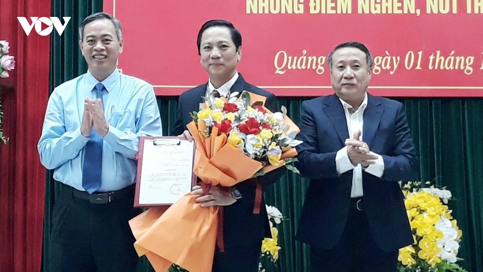 Chuẩn y ông Hoàng Nam tham gia Ban Thường vụ Tỉnh ủy Quảng Trị