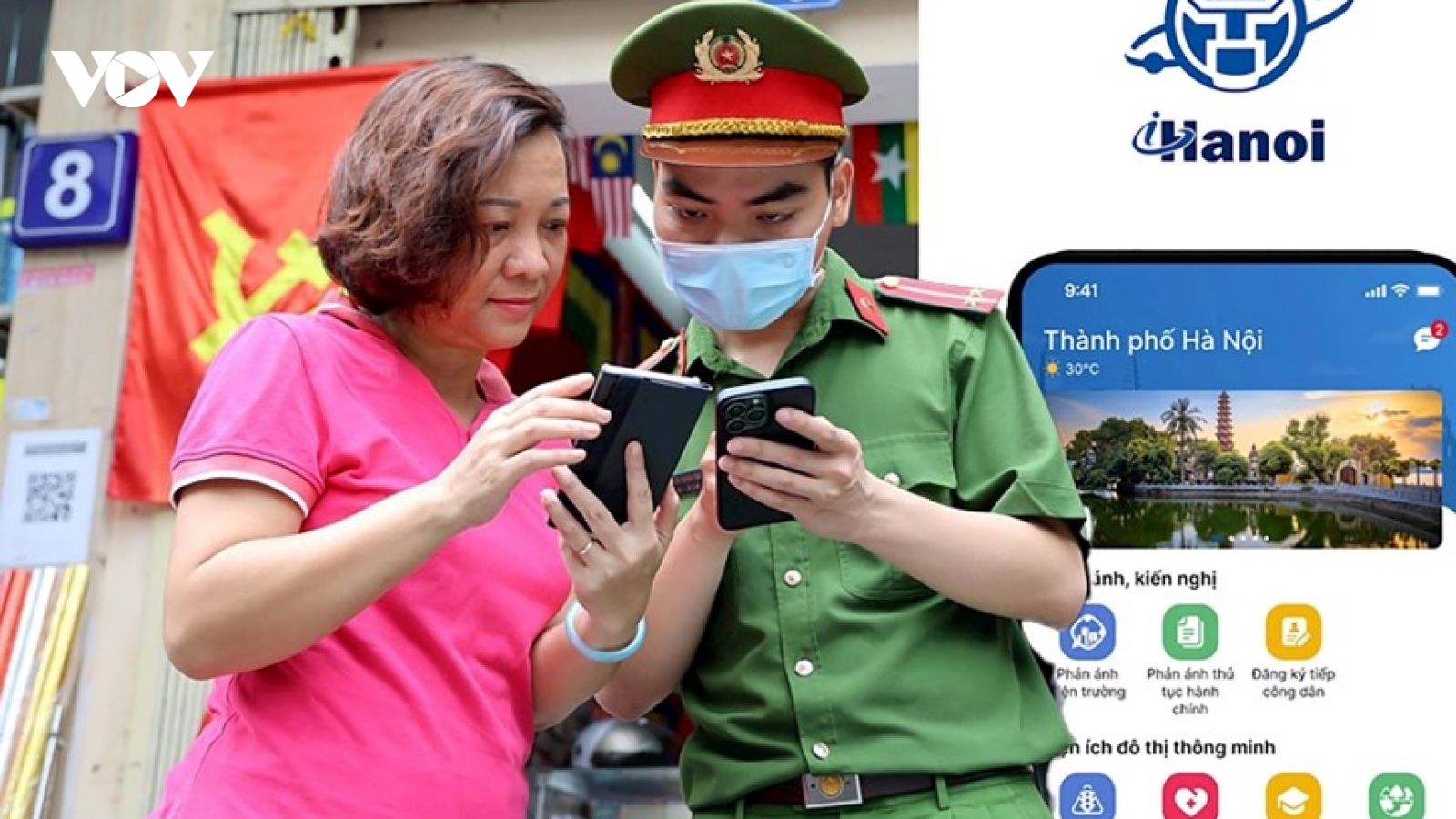 iHaNoi: Ứng dụng số giúp rút ngắn khoảng cách giữa chính quyền với địa phương