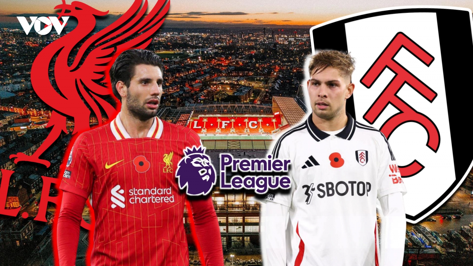 Dự đoán kết quả và đội hình ra sân trận Liverpool vs Fulham