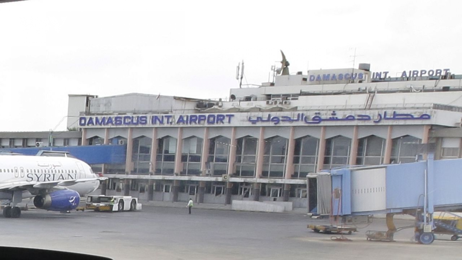 Sân bay quốc tế ở thủ đô Syria lần đầu tiên hoạt động trở lại