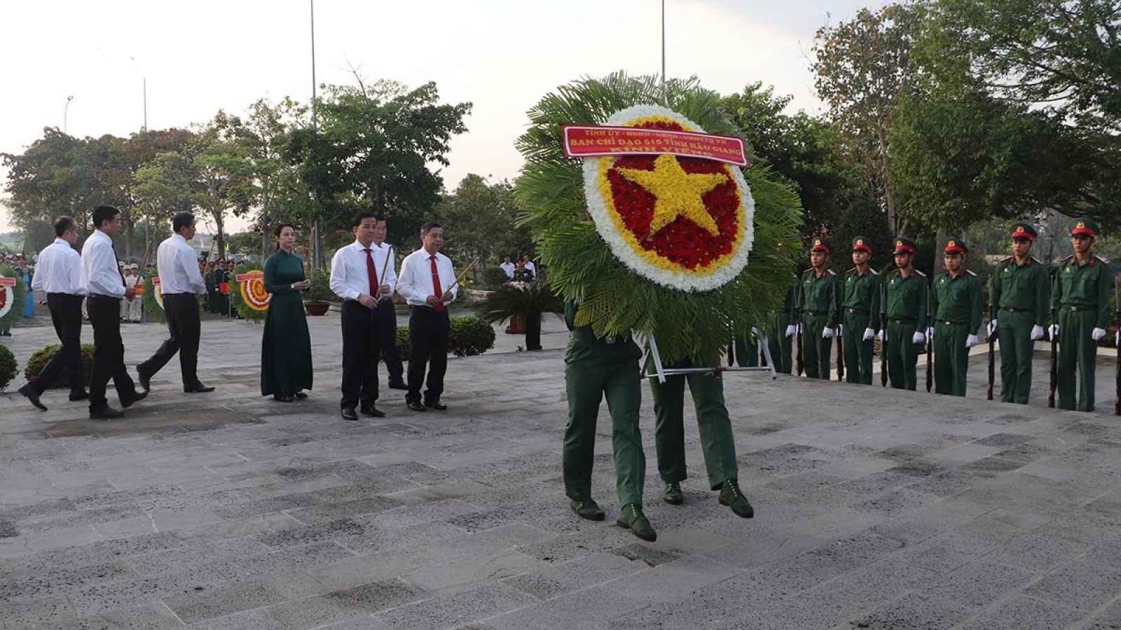 Hậu Giang tổ chức lễ truy điệu, cải táng 3 hài cốt liệt sĩ