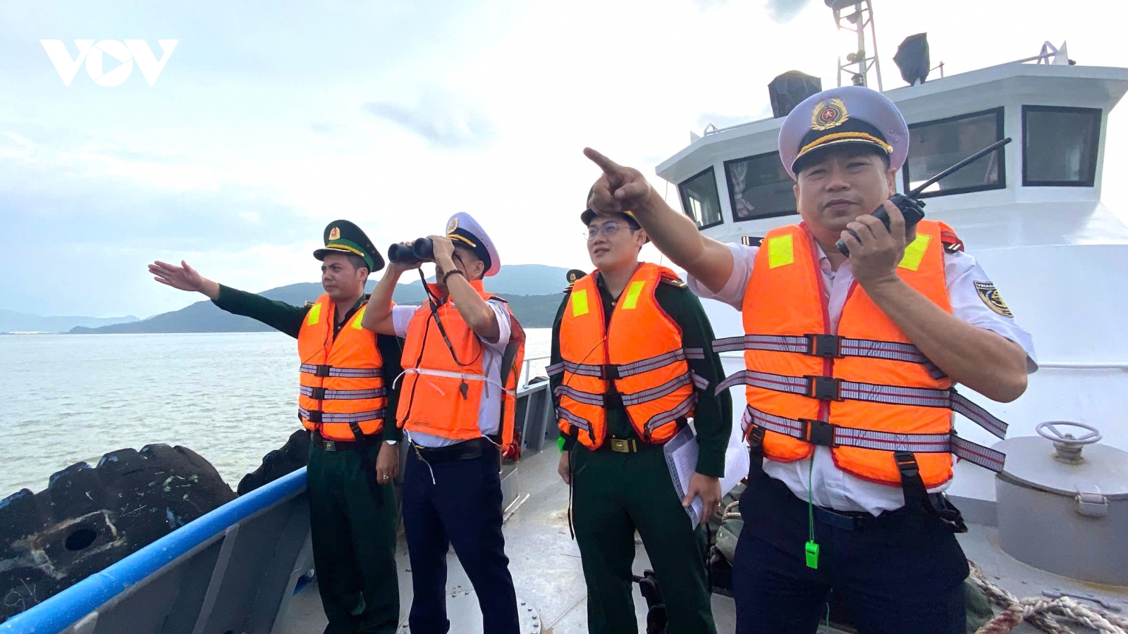 Điều tra nguyên nhân tàu Hoa Lư 02 chìm trên vùng biển Bình Định