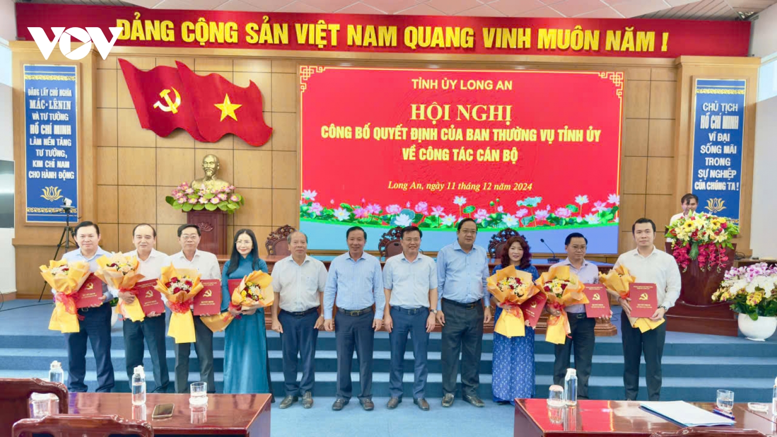 Long An điều động, bổ nhiệm nhiều cán bộ