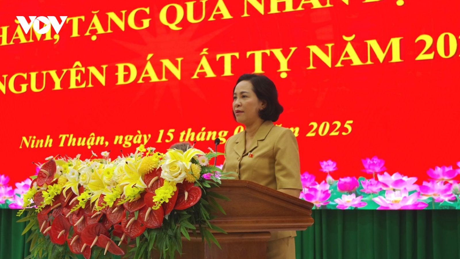 Phó Chủ tịch Quốc hội Nguyễn Thị Thanh thăm cán bộ, chiến sĩ Công an Ninh Thuận