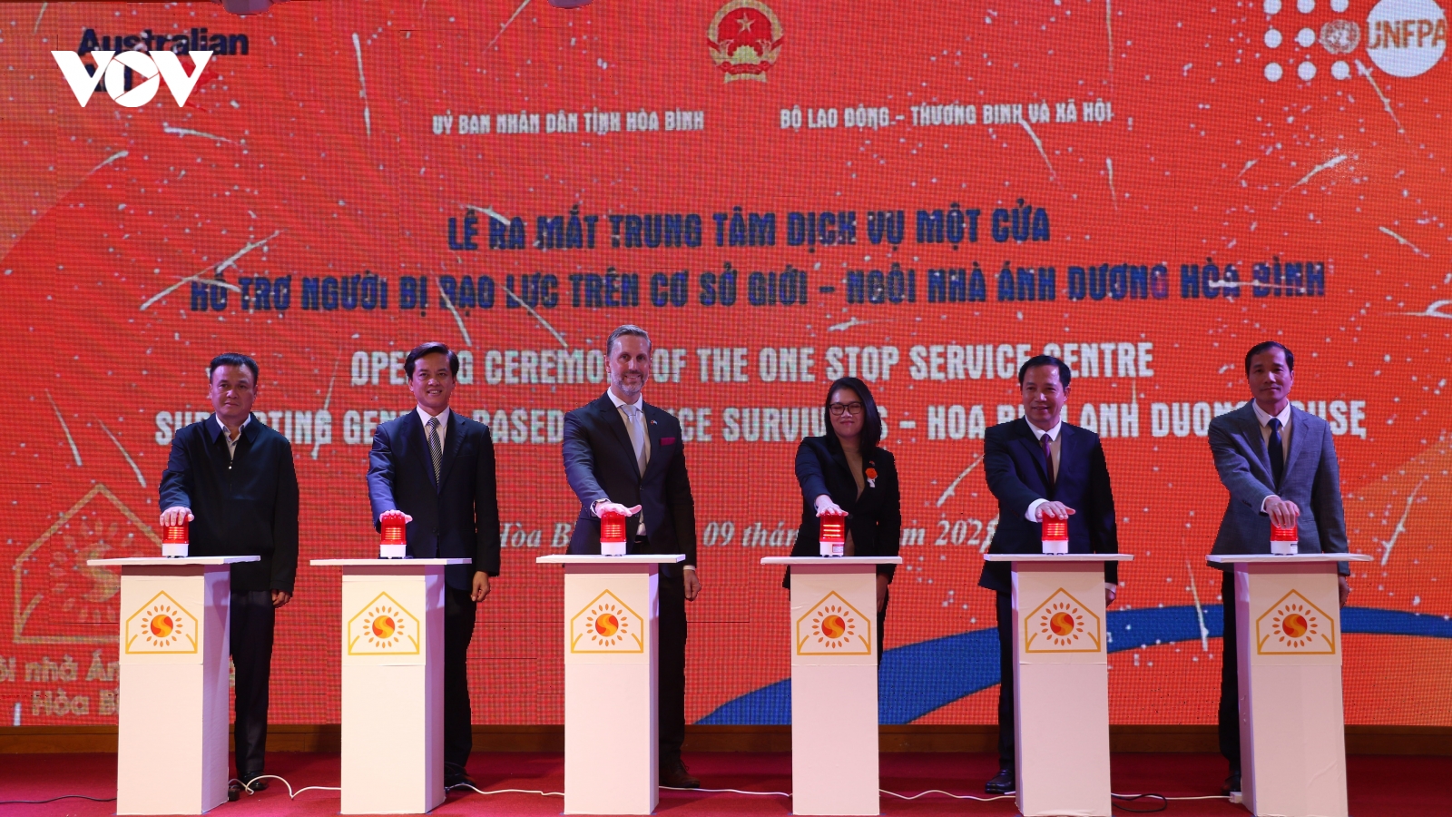 UNFPA mở cửa Ngôi nhà Ánh Dương, mang lại hy vọng cho nạn nhân bạo lực giới ở Hòa Bình