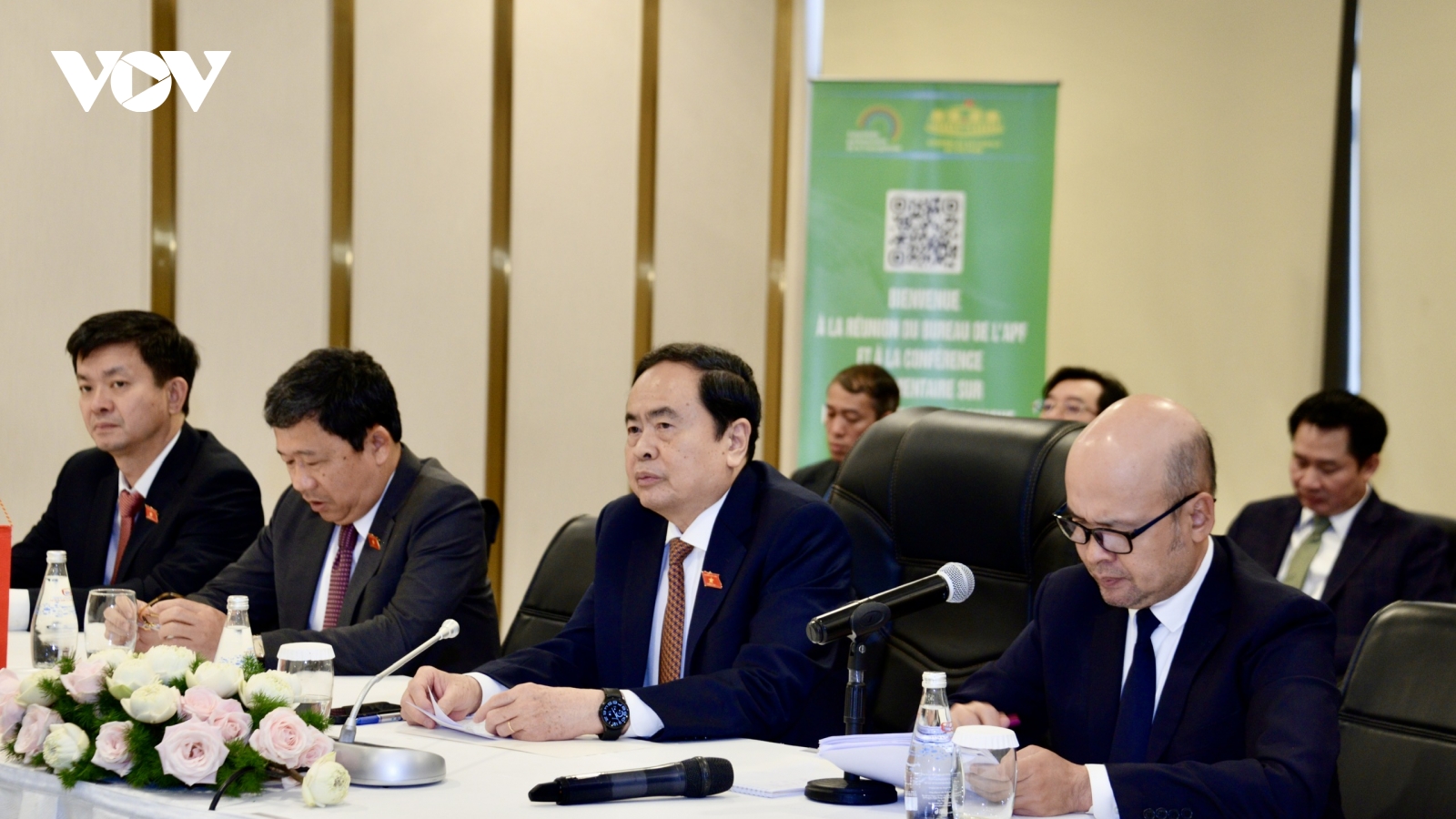 Chủ tịch Quốc hội Trần Thanh Mẫn tiếp Phó Chủ tịch thứ nhất Thượng viện Campuchia