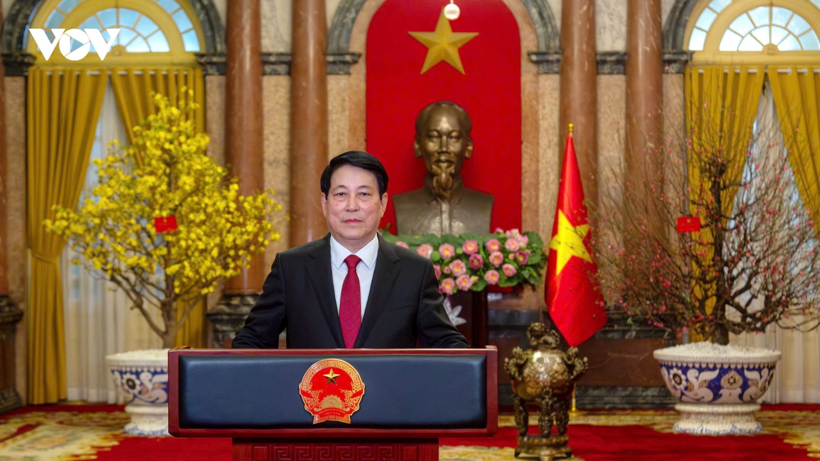 Chủ tịch nước Lương Cường chúc Tết giao thừa Xuân Ất Tỵ 2025