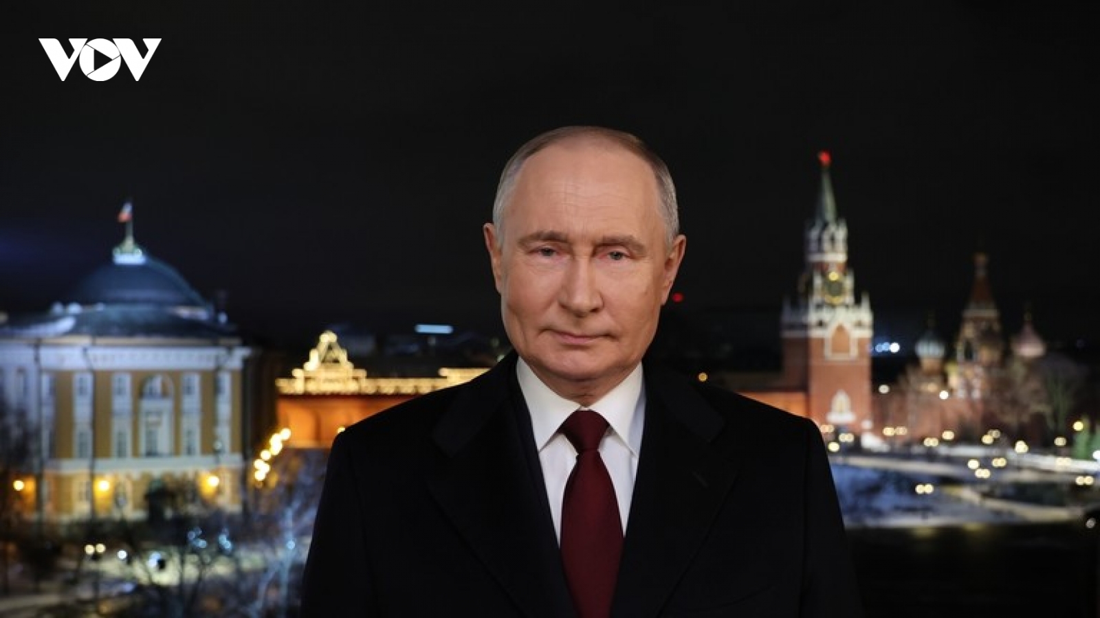 Tổng thống Putin gửi lời chúc tốt đẹp tới người dân Nga nhân dịp năm mới 2025