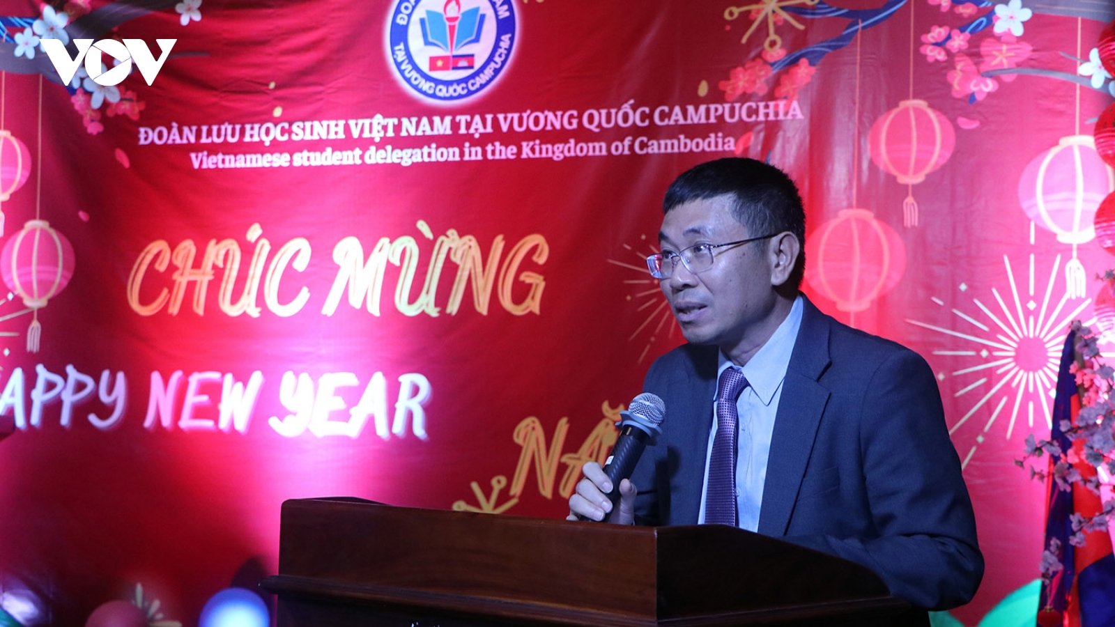 Lưu học sinh Việt Nam tại Campuchia tưng bừng chào đón Tết Ất Tỵ 2025