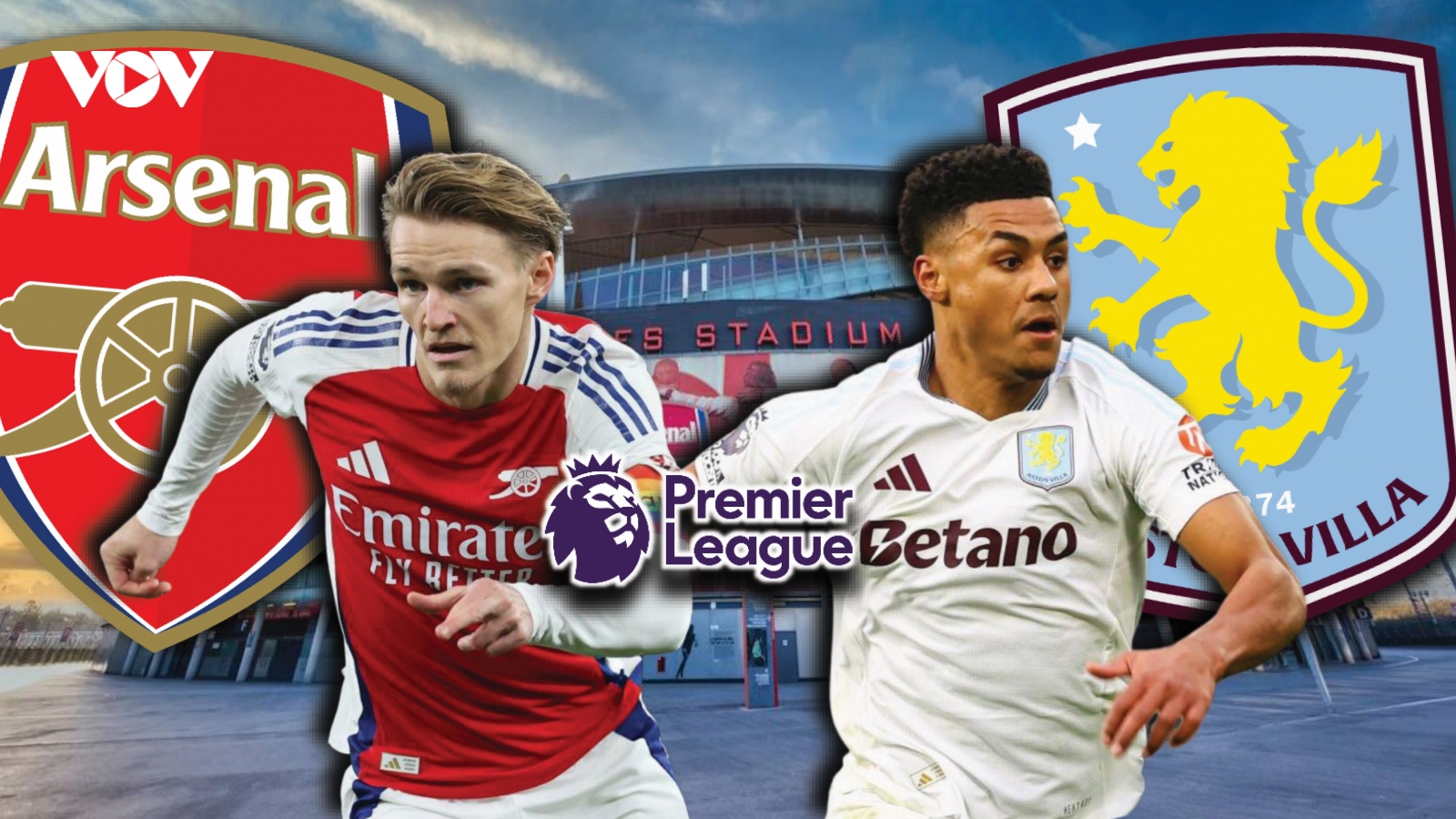 Dự đoán kết quả và đội hình ra sân trận Arsenal vs Aston Villa