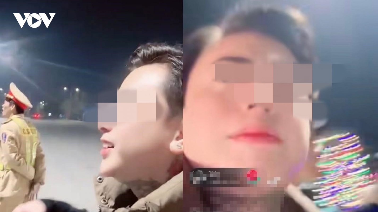 Tạm giữ nam Tiktoker say xỉn đi ngược chiều, livestream khi bị kiểm tra