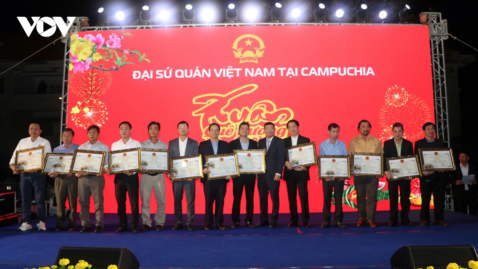 Cộng đồng bà con người Việt tại Campuchia chung vui đón Tết Ất Tỵ 2025