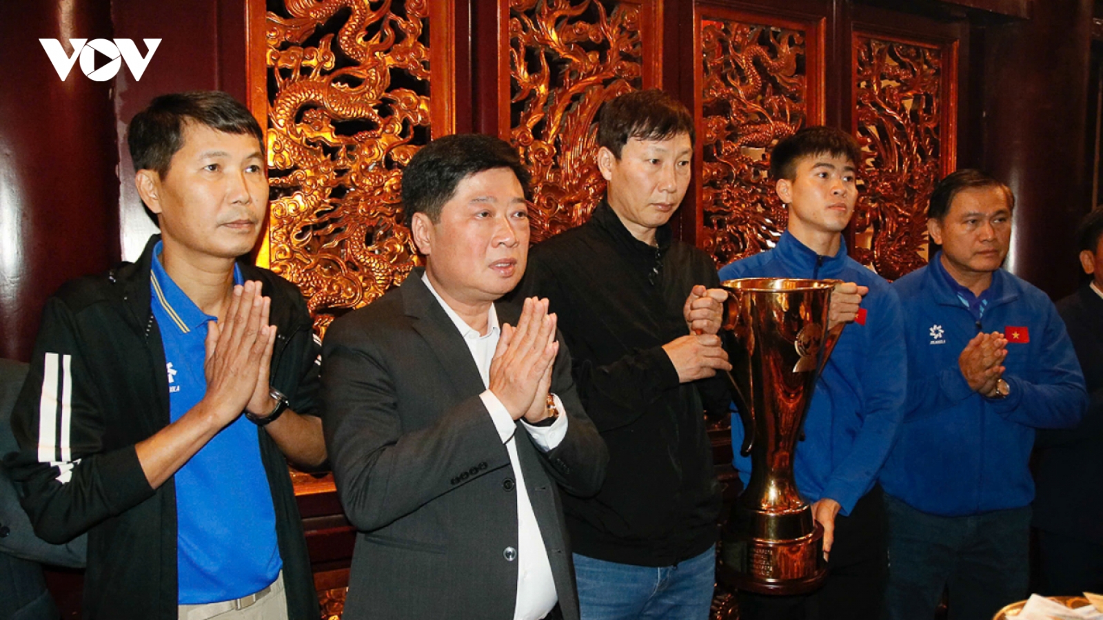 ĐT Việt Nam có hành động ý nghĩa sau khi vô địch ASEAN Cup 2024