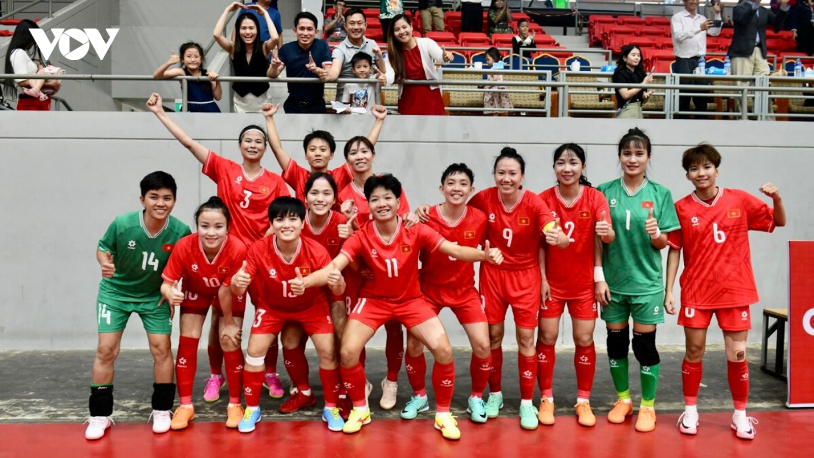 ĐT Futsal nữ Việt Nam tranh vé World Cup với 3 đội bóng Đông Nam Á