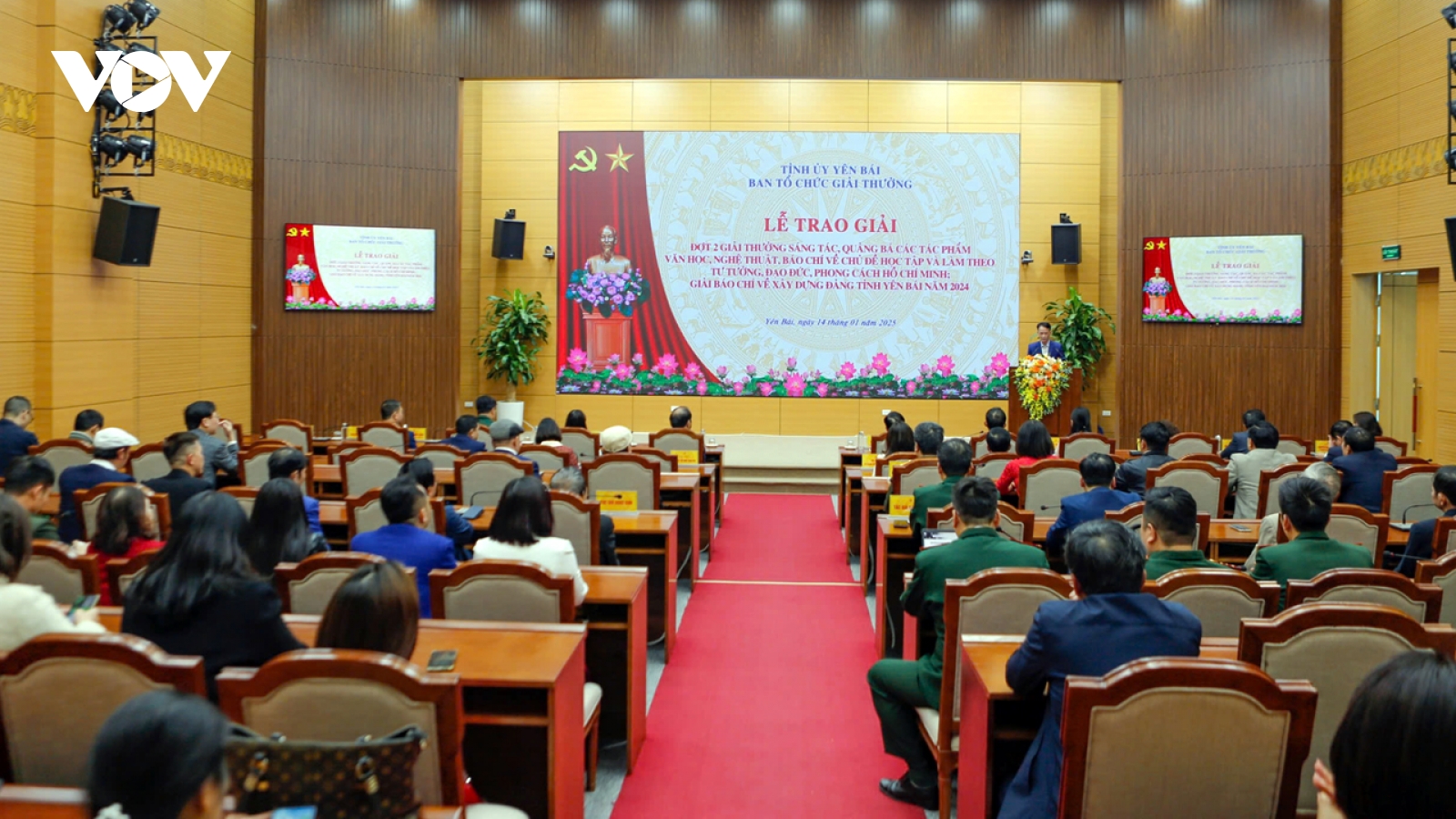 30 tác phẩm đoạt giải Giải báo chí về xây dựng Đảng tỉnh Yên Bái