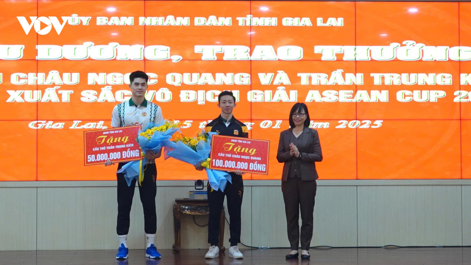 Hai nhà vô địch ASEAN Cup 2024 của HAGL được khen thưởng đột xuất