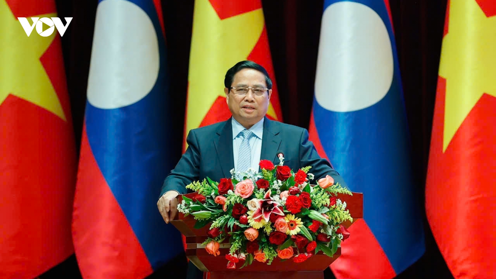 Thủ tướng Việt Nam và Lào đồng chủ trì Hội nghị hợp tác đầu tư Việt Nam - Lào năm 2025