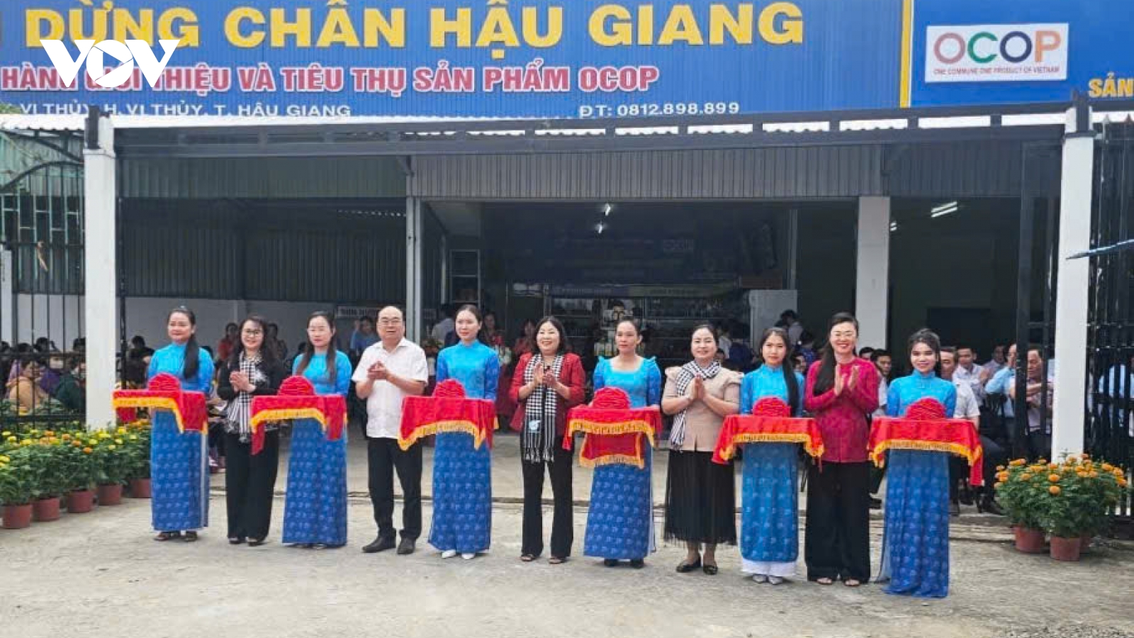 Phụ nữ Hậu Giang có riêng cửa hàng giới thiệu và tiêu thụ sản phẩm OCOP