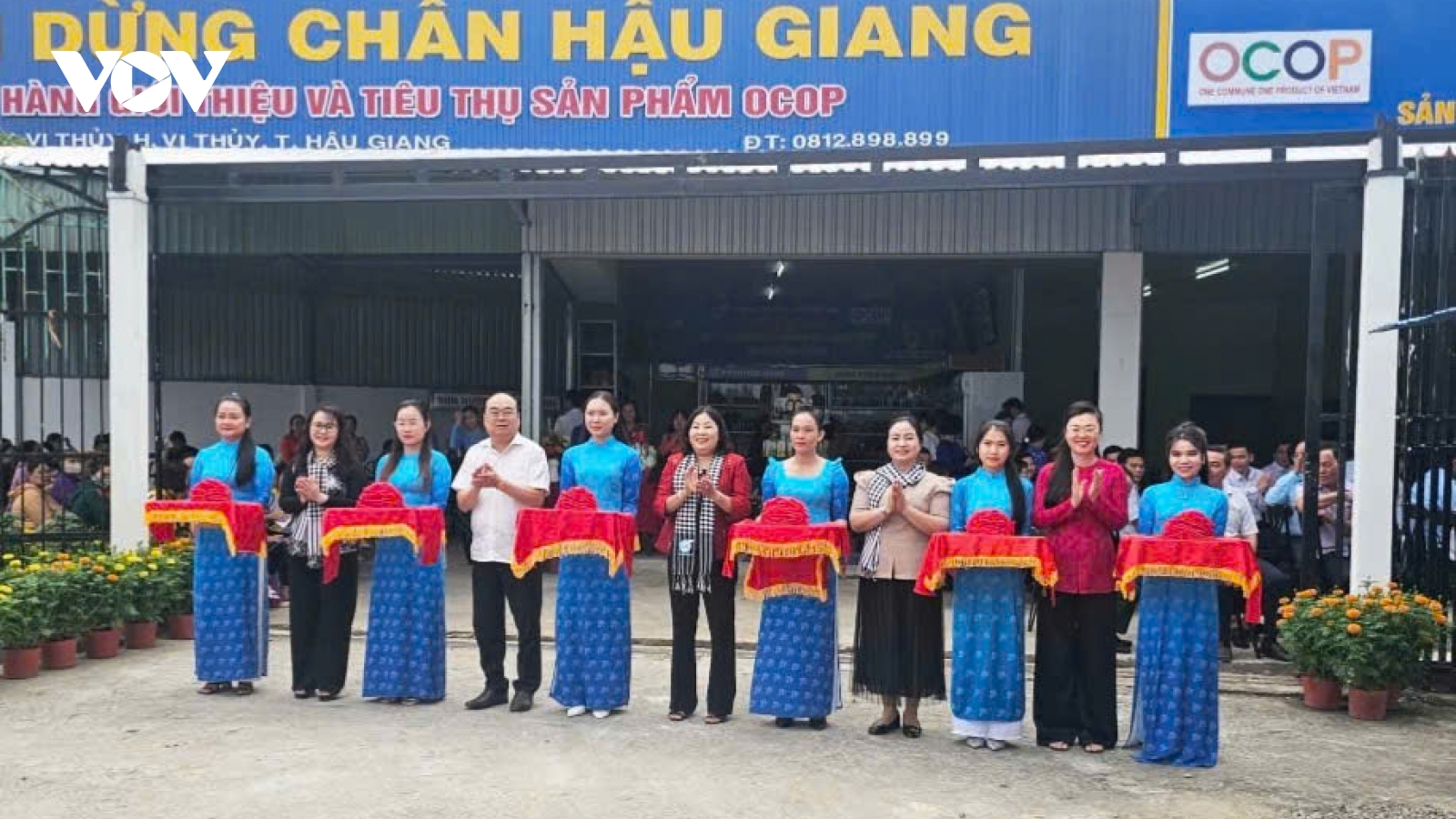 Phụ nữ Hậu Giang có riêng cửa hàng giới thiệu và tiêu thụ sản phẩm OCOP