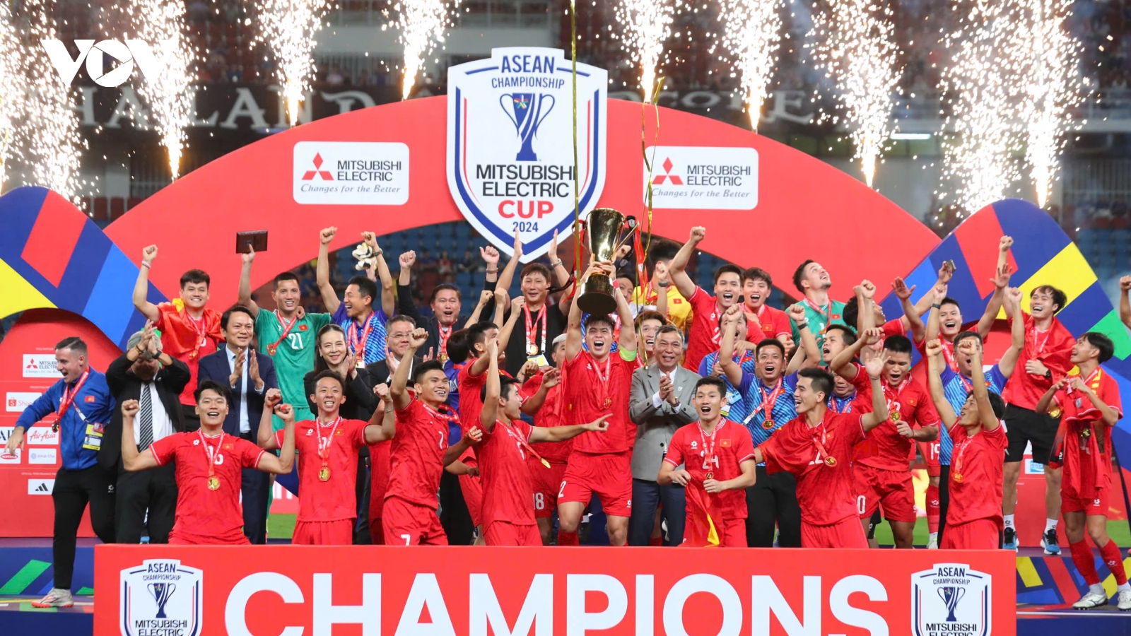 ĐT Việt Nam nhận số tiền thưởng "khủng" sau chức vô địch ASEAN Cup 2024