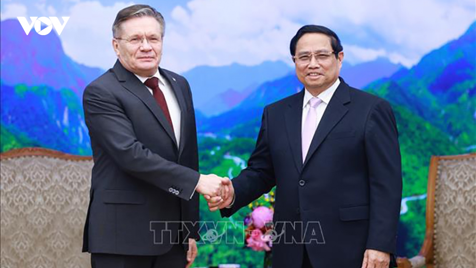 Thủ tướng Phạm Minh Chính tiếp Tổng Giám đốc Tập đoàn Rosatom, Liên bang Nga